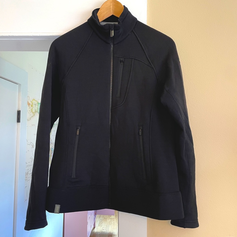 Icebreaker Quantam women’s long sleeve zip sweatshirt